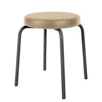Gymnastikhocker Standard mit Komfort-Polster, � 36 cm, Gestellfarbe anthrazit