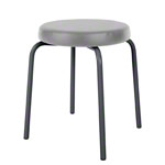 Gymnastikhocker Standard mit Komfort-Polster, � 36 cm, Gestellfarbe anthrazit