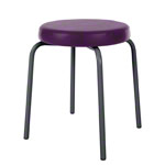 Gymnastikhocker Standard mit Komfort-Polster, � 36 cm, Gestellfarbe anthrazit
