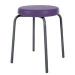 Gymnastikhocker Standard mit Komfort-Polster, � 36 cm, Gestellfarbe anthrazit