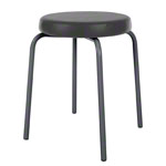 Gymnastikhocker Standard mit Komfort-Polster, � 36 cm, Gestellfarbe anthrazit