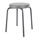 Gymnastikhocker Standard mit Komfort-Polster, � 36 cm, Gestellfarbe anthrazit