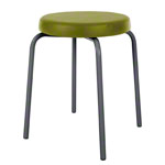 Gymnastikhocker Standard mit Komfort-Polster, � 36 cm, Gestellfarbe anthrazit
