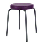 Gymnastikhocker Standard mit Komfort-Polster, � 36 cm, Gestellfarbe anthrazit