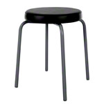 Gymnastikhocker Standard mit Komfort-Polster, � 36 cm, Gestellfarbe anthrazit
