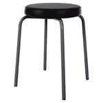 Gymnastikhocker Standard mit Komfort-Polster, � 36 cm, Gestellfarbe anthrazit