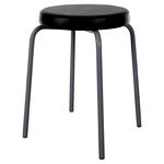 Gymnastikhocker Standard mit Komfort-Polster, � 36 cm, Gestellfarbe anthrazit