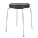Gymnastikhocker Standard mit Komfort-Polster, � 36 cm, Gestellfarbe wei�