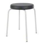 Gymnastikhocker Standard mit Komfort-Polster, � 36 cm, Gestellfarbe wei�