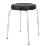 Gymnastikhocker Standard mit Komfort-Polster, � 36 cm, Gestellfarbe wei�