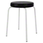 Gymnastikhocker Standard mit Komfort-Polster, � 36 cm, Gestellfarbe wei�