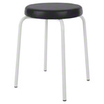 Gymnastikhocker Standard mit Komfort-Polster, � 36 cm, Gestellfarbe wei�