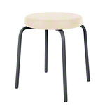 Gymnastikhocker Standard mit Komfort-Polster,  38 cm, Gestellfarbe anthrazit