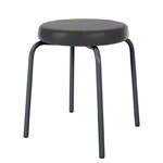 Gymnastikhocker Standard mit Komfort-Polster,  38 cm, Gestellfarbe anthrazit