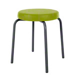 Gymnastikhocker Standard mit Komfort-Polster,  38 cm, Gestellfarbe anthrazit