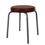 Gymnastikhocker Standard mit Komfort-Polster,  38 cm, Gestellfarbe anthrazit