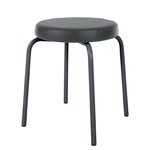 Gymnastikhocker Standard mit Komfort-Polster,  38 cm, Gestellfarbe anthrazit
