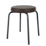 Gymnastikhocker Standard mit Komfort-Polster,  38 cm, Gestellfarbe anthrazit