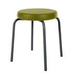 Gymnastikhocker Standard mit Komfort-Polster,  38 cm, Gestellfarbe anthrazit