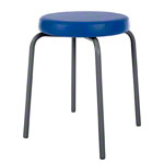 Gymnastikhocker Standard mit Komfort-Polster,  38 cm, Gestellfarbe anthrazit