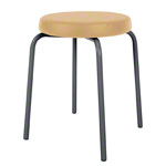 Gymnastikhocker Standard mit Komfort-Polster,  38 cm, Gestellfarbe anthrazit