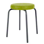 Gymnastikhocker Standard mit Komfort-Polster,  38 cm, Gestellfarbe anthrazit