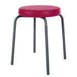Gymnastikhocker Standard mit Komfort-Polster,  38 cm, Gestellfarbe anthrazit