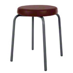 Gymnastikhocker Standard mit Komfort-Polster,  38 cm, Gestellfarbe anthrazit