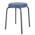 Gymnastikhocker Standard mit Komfort-Polster,  38 cm, Gestellfarbe anthrazit