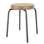 Gymnastikhocker Standard mit Komfort-Polster,  38 cm, Gestellfarbe anthrazit