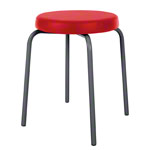 Gymnastikhocker Standard mit Komfort-Polster,  38 cm, Gestellfarbe anthrazit