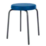 Gymnastikhocker Standard mit Komfort-Polster,  38 cm, Gestellfarbe anthrazit