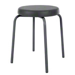 Gymnastikhocker Standard mit Komfort-Polster,  38 cm, Gestellfarbe anthrazit