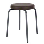 Gymnastikhocker Standard mit Komfort-Polster,  38 cm, Gestellfarbe anthrazit