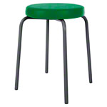 Gymnastikhocker Standard mit Komfort-Polster,  38 cm, Gestellfarbe anthrazit