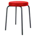 Gymnastikhocker Standard mit Komfort-Polster,  38 cm, Gestellfarbe anthrazit