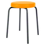 Gymnastikhocker Standard mit Komfort-Polster,  38 cm, Gestellfarbe anthrazit