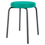 Gymnastikhocker Standard mit Komfort-Polster,  38 cm, Gestellfarbe anthrazit