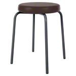 Gymnastikhocker Standard mit Komfort-Polster,  38 cm, Gestellfarbe anthrazit