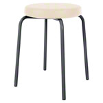 Gymnastikhocker Standard mit Komfort-Polster,  38 cm, Gestellfarbe anthrazit