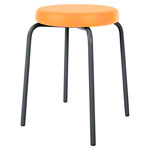 Gymnastikhocker Standard mit Komfort-Polster,  38 cm, Gestellfarbe anthrazit