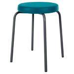 Gymnastikhocker Standard mit Komfort-Polster,  38 cm, Gestellfarbe anthrazit