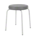 Gymnastikhocker Standard mit Komfort-Polster,  38 cm, Gestellfarbe wei