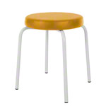 Gymnastikhocker Standard mit Komfort-Polster,  38 cm, Gestellfarbe wei