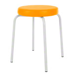 Gymnastikhocker Standard mit Komfort-Polster,  38 cm, Gestellfarbe wei