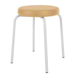 Gymnastikhocker Standard mit Komfort-Polster,  38 cm, Gestellfarbe wei