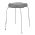 Gymnastikhocker Standard mit Komfort-Polster,  38 cm, Gestellfarbe wei