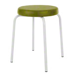 Gymnastikhocker Standard mit Komfort-Polster,  38 cm, Gestellfarbe wei