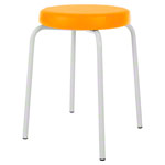 Gymnastikhocker Standard mit Komfort-Polster,  38 cm, Gestellfarbe wei