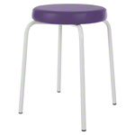 Gymnastikhocker Standard mit Komfort-Polster,  38 cm, Gestellfarbe wei